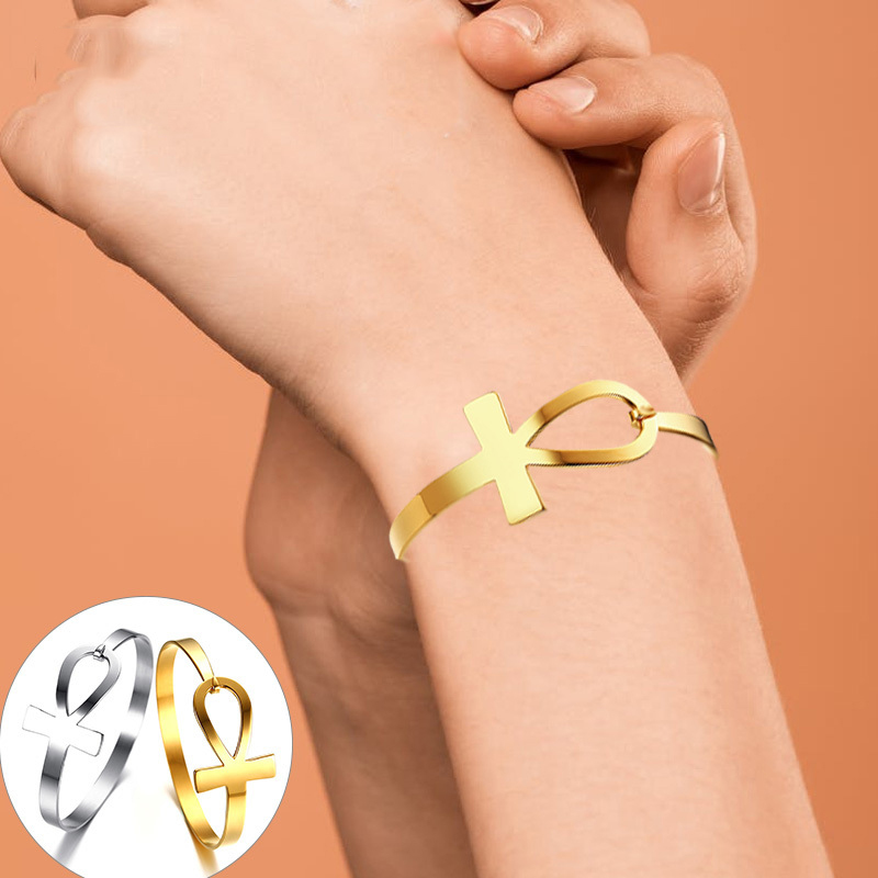 Women Accessories Egypt - Pulseras cruzadas para mujer, brazalete con