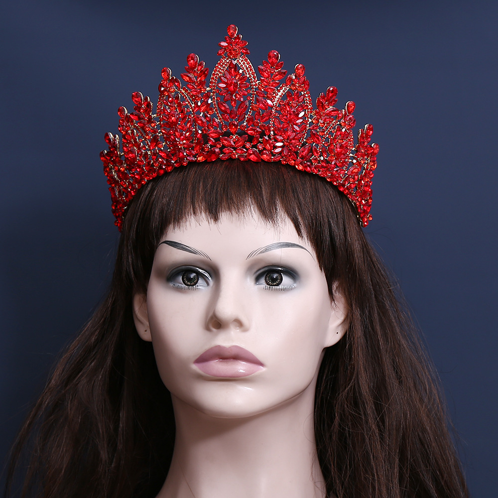 Women Accessories For Wedding - Corona de novia barroca europea y