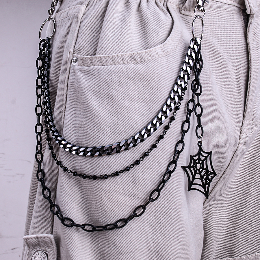 Women'S Jeans Accessories Chain - Cadena de Pantalones con Diseño de