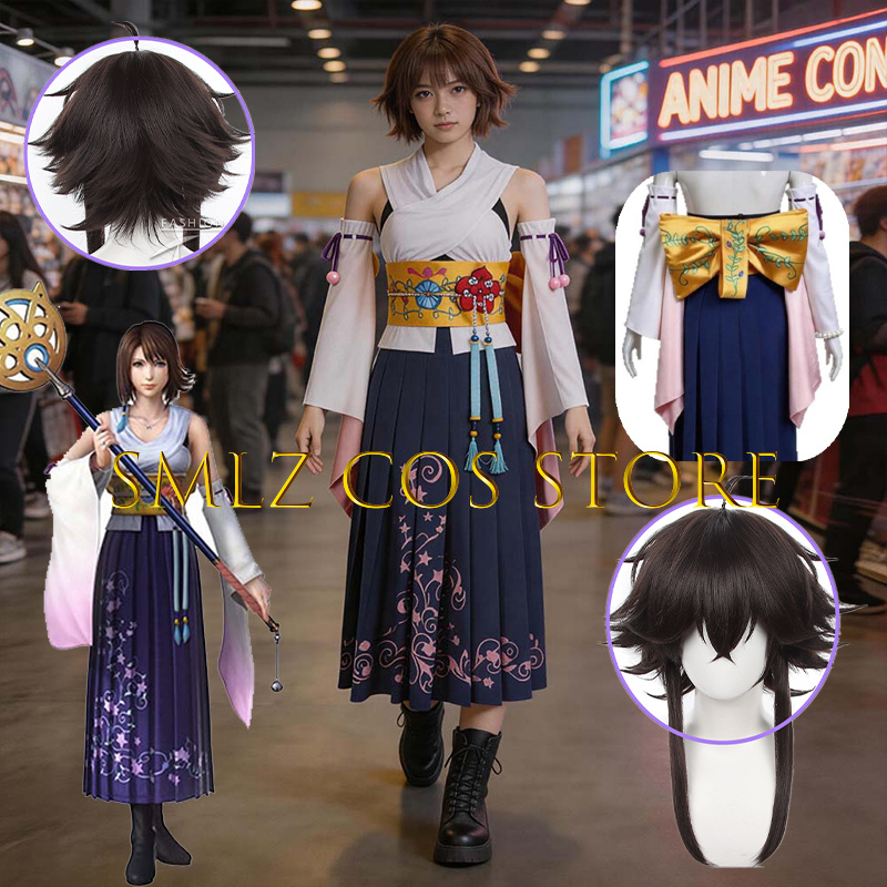 Women Accessories Set - Disfraz de Cosplay de Yuna de