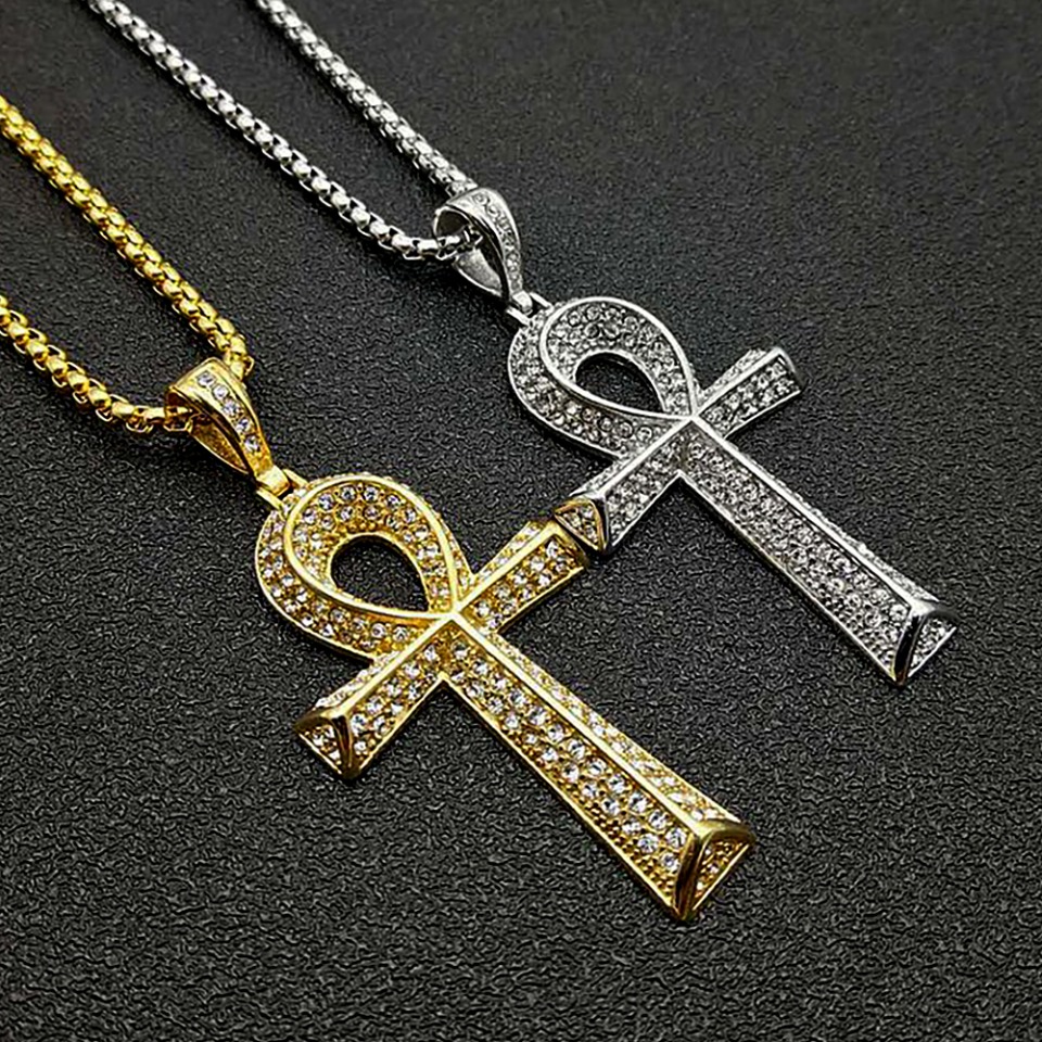 Women Accessories Egypt - Collares góticos Vintage de acero inoxidable