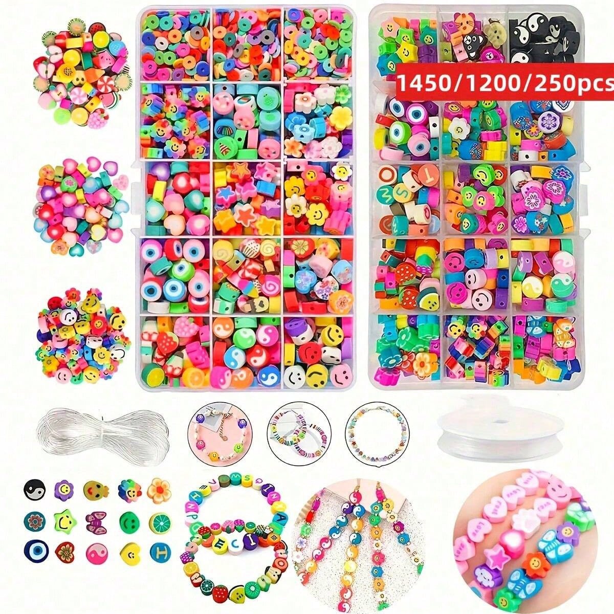 Women Accessories Gift Box - Juego de 1450/1200/250 Piezas de Cuentas
