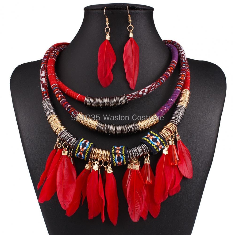 Women Accessories Egypt - Juego de collar y pendientes de