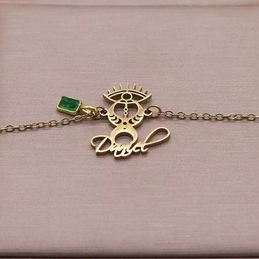 Evil Eye Bracelet - Pulsera Todorova con Nombre Personalizado y
