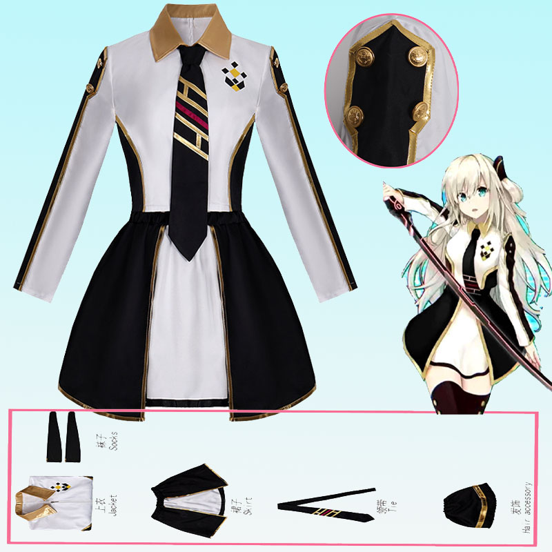 Women Accessories Set - Disfraz de Anime para mujer, traje
