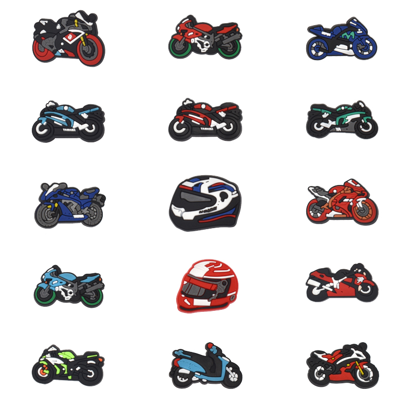 Women'S Accessories For Crocs - Amuletos de zapatos para motocicletas, sandalias