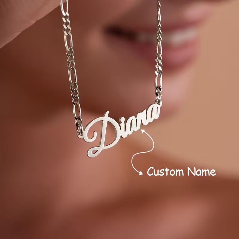 Women Accessories Gift Box - Collares de Cadena Figaro Personalizados con