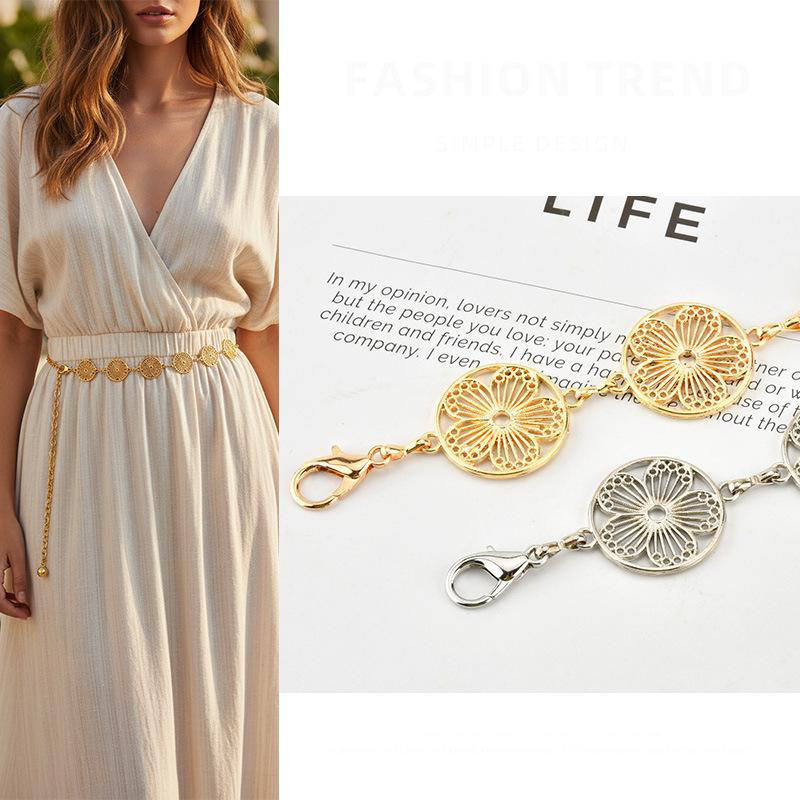 Women'S Accessories Accessorize - Cadena de cintura con diseño floral