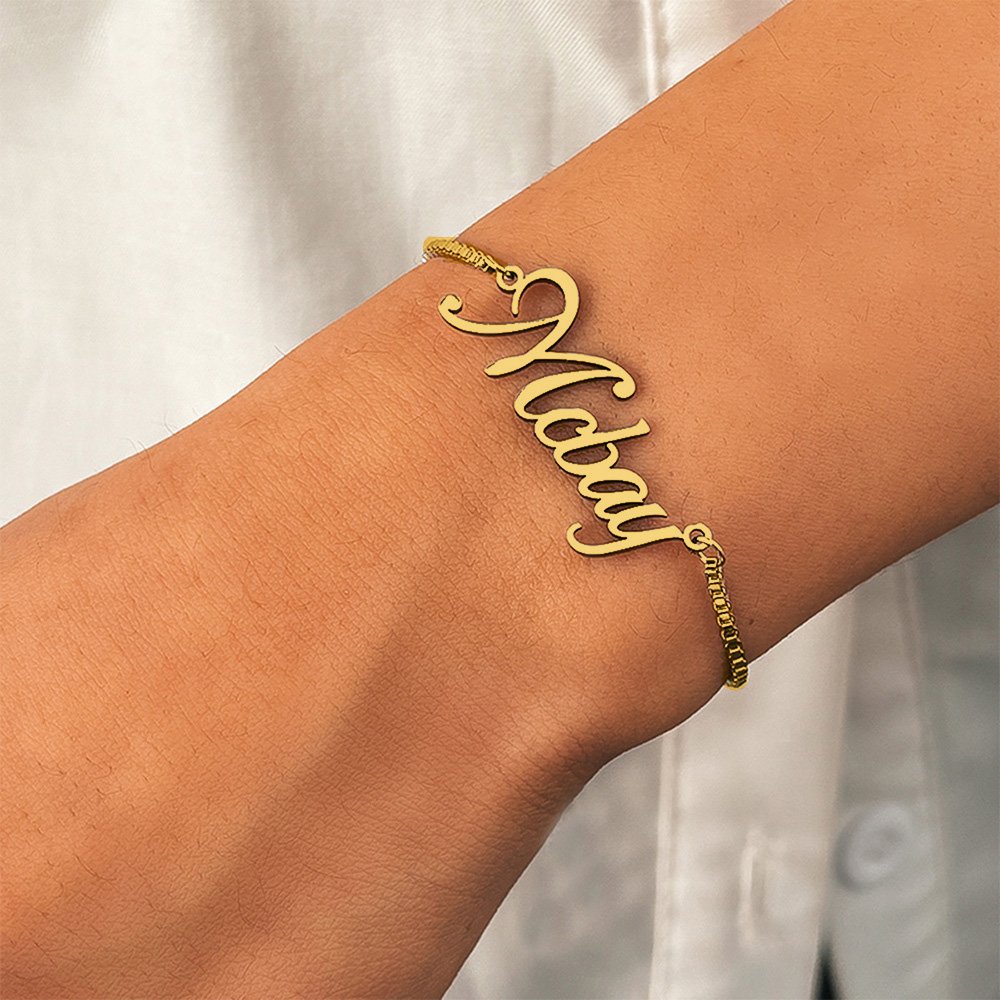 Women Accessories Gift Box - Pulsera de cadena con caja de