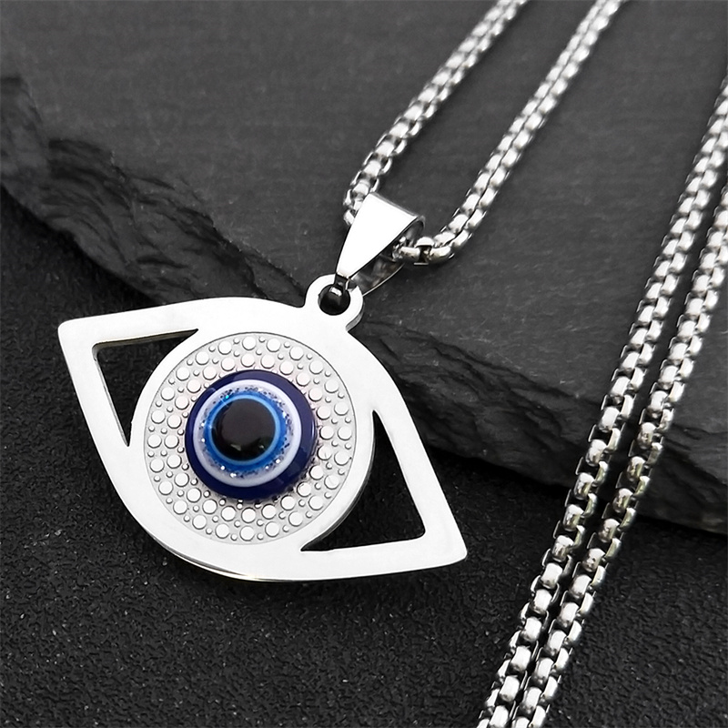Evil Eye Bracelet - Collar y Pulsera de Acero Inoxidable