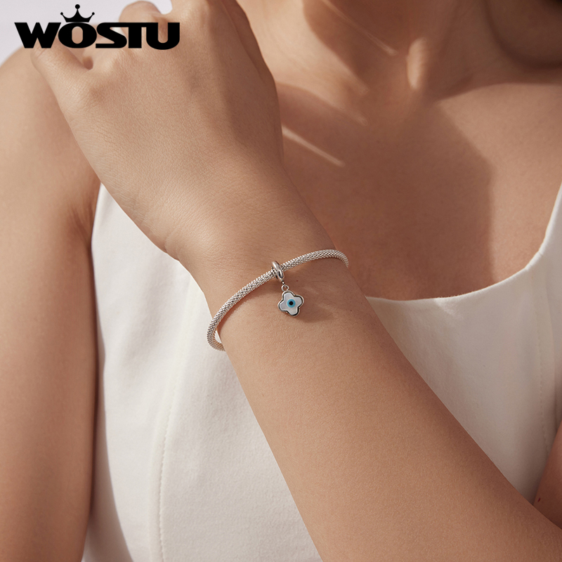 Wostu Colgante de Plata de Ley - Evil Eye Bracelet reseña y precio
