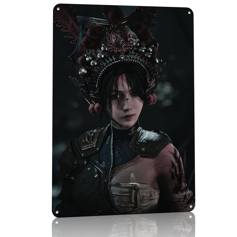 Póster Metálico de Mujer Guerr - Women Accessories Poster reseña y precio