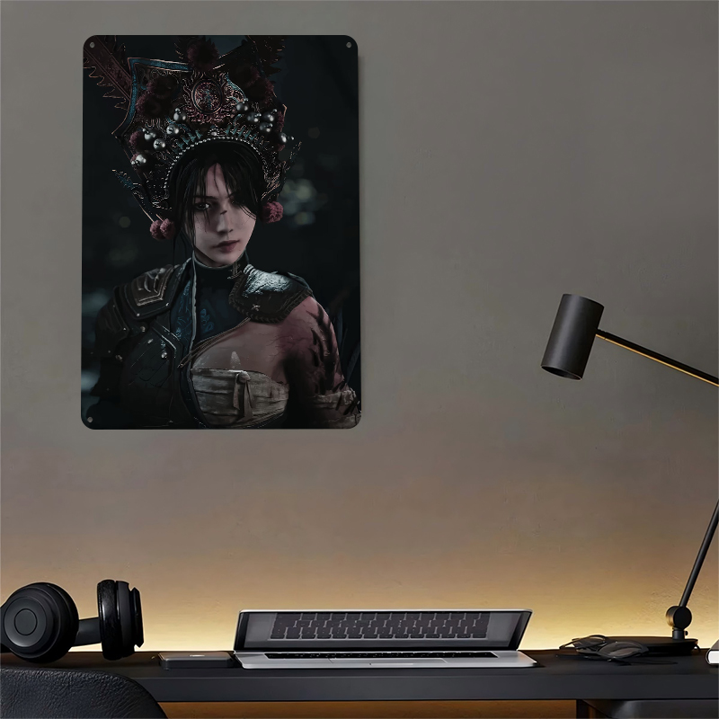Póster Metálico de Mujer Guerr - Women Accessories Poster reseña y precio