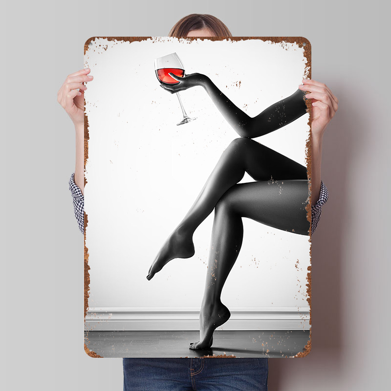 Póster de Lata con Diseño de M - Women Accessories Poster reseña y precio