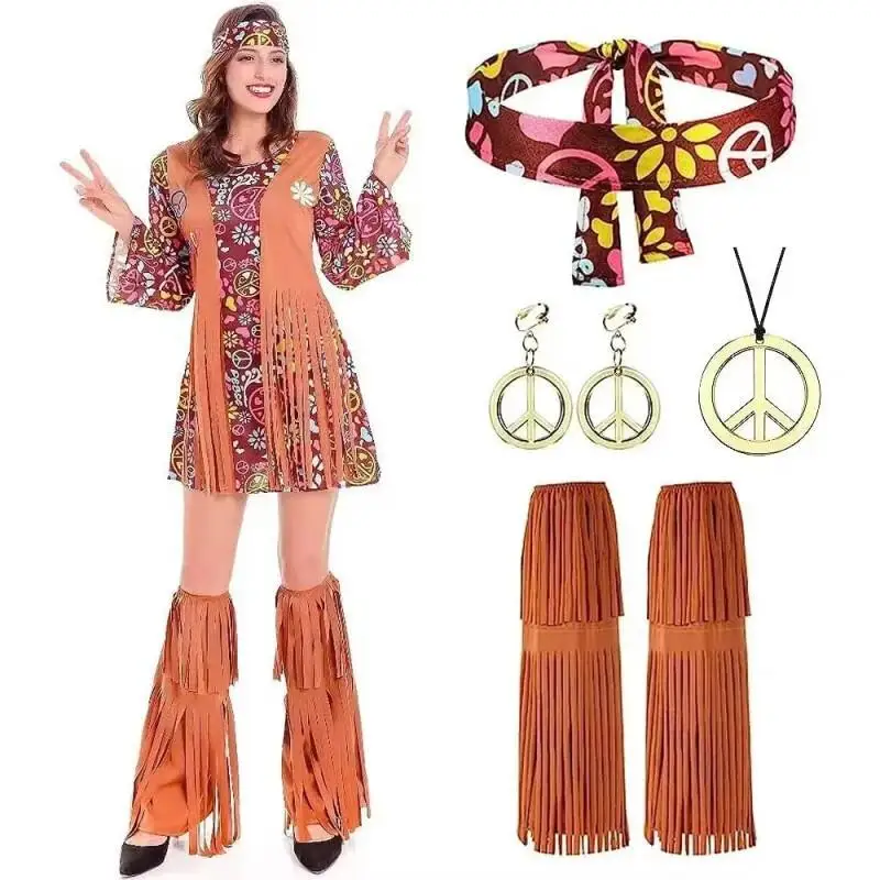 Conjunto Completo de Disfraz H - Women'S Accessories In The 60S reseña y precio