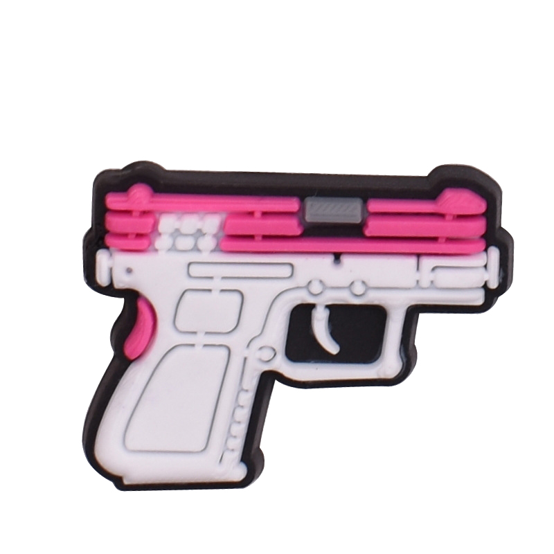 Dijes de zapatos de pistola pa - Women'S Accessories For Crocs reseña y precio