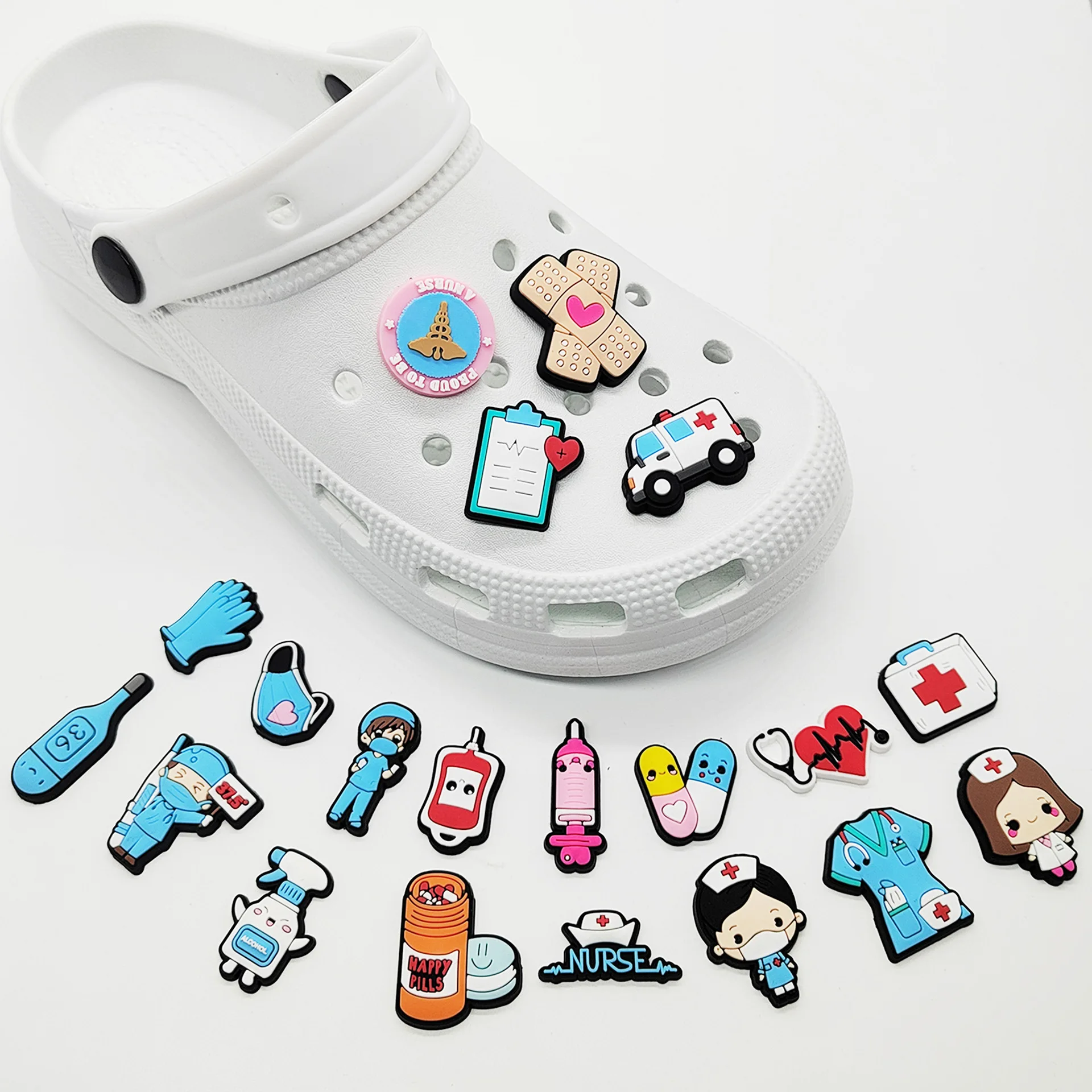 Dijes de PVC para zapatos de p - Women'S Accessories For Crocs reseña y precio