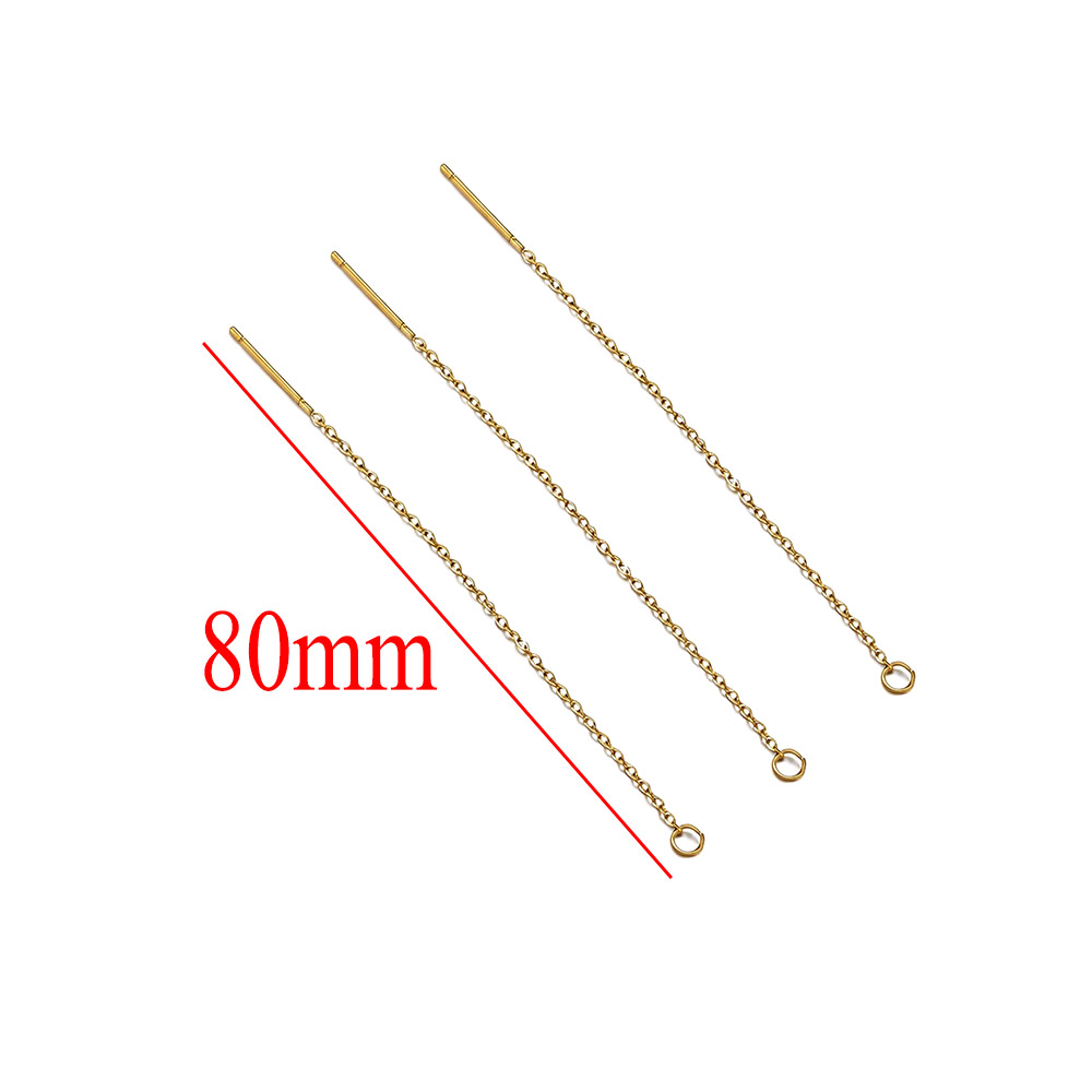 10 Piezas de Aretes Largos de  - Women Accessories Chain reseña y precio