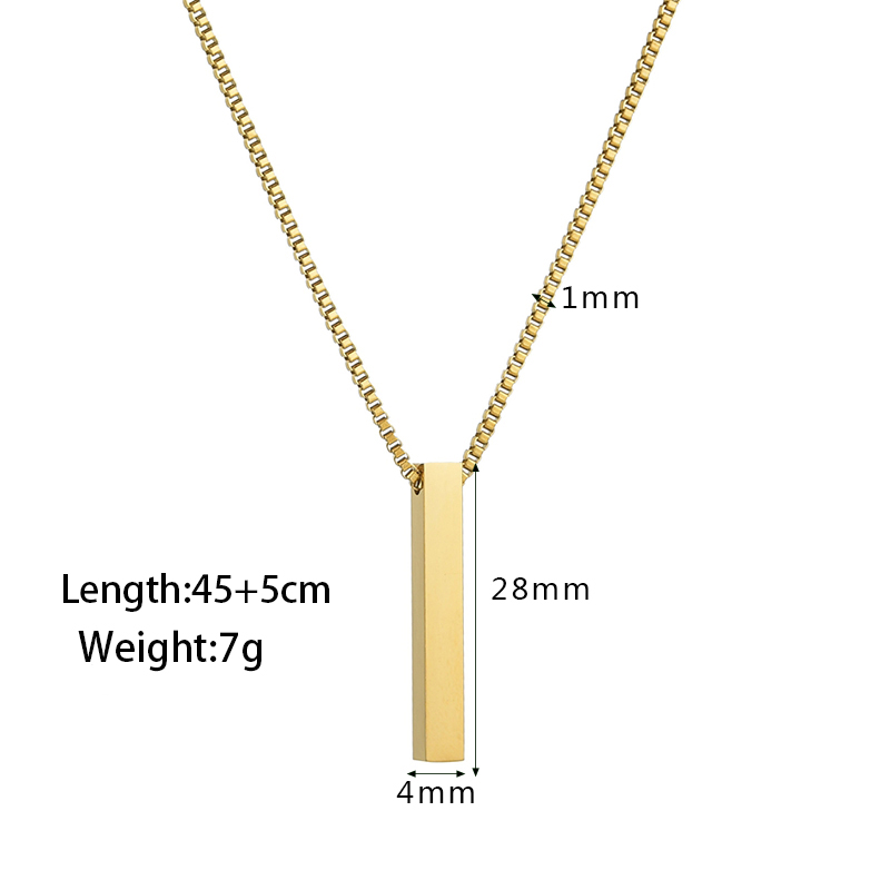 Collares con colgante cuadrado - Women Accessories Gift Box reseña y precio