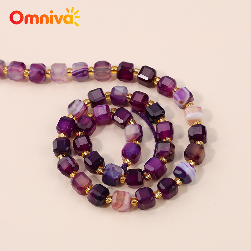 Piedra de ágata de línea púrpu - Women Accessories In Wholesale reseña y precio
