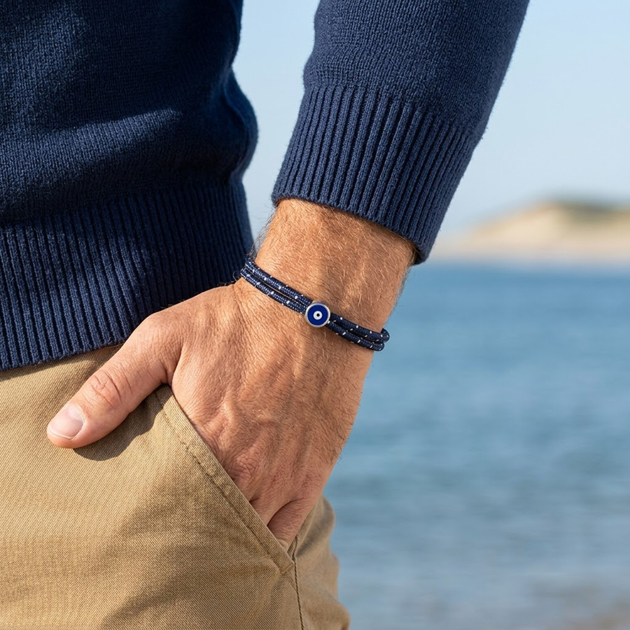 Pulseras turcas sencillas con  - Evil Eye Bracelet reseña y precio