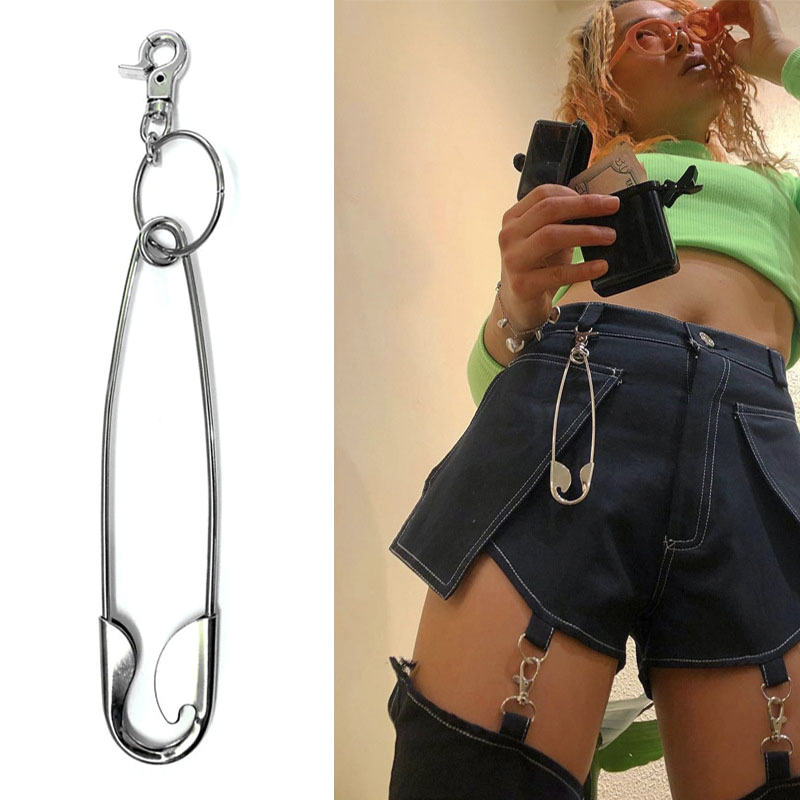 Llavero grande Punk de acero i - Women'S Jeans Accessories Chain reseña y precio
