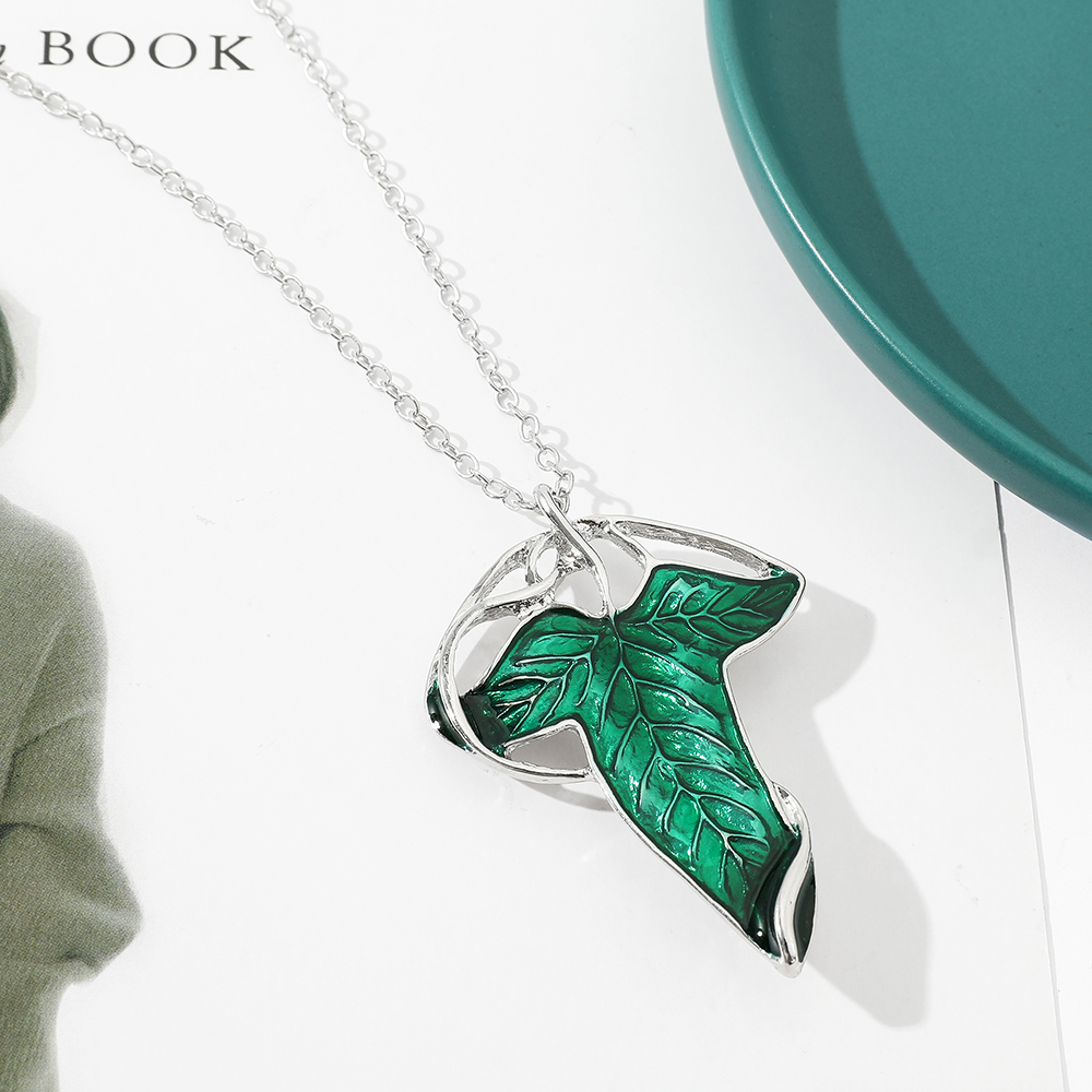 Collar con Colgante de Hoja Ve - Women Accessories Chain reseña y precio
