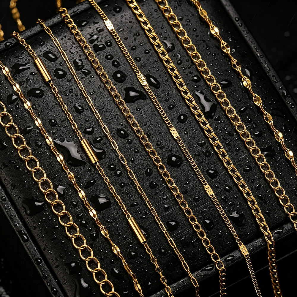 Cadenas largas cruzadas de ace - Women Accessories Chain reseña y precio