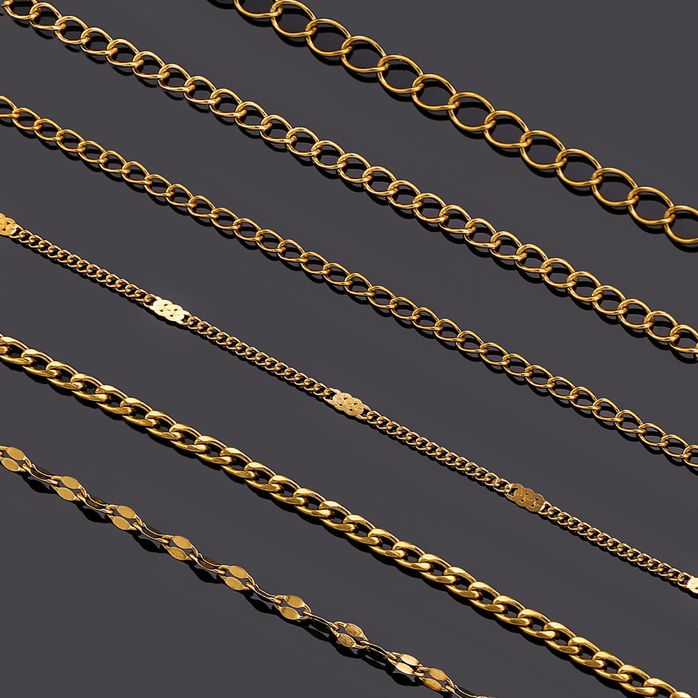 Cadenas largas cruzadas de ace - Women Accessories Chain reseña y precio