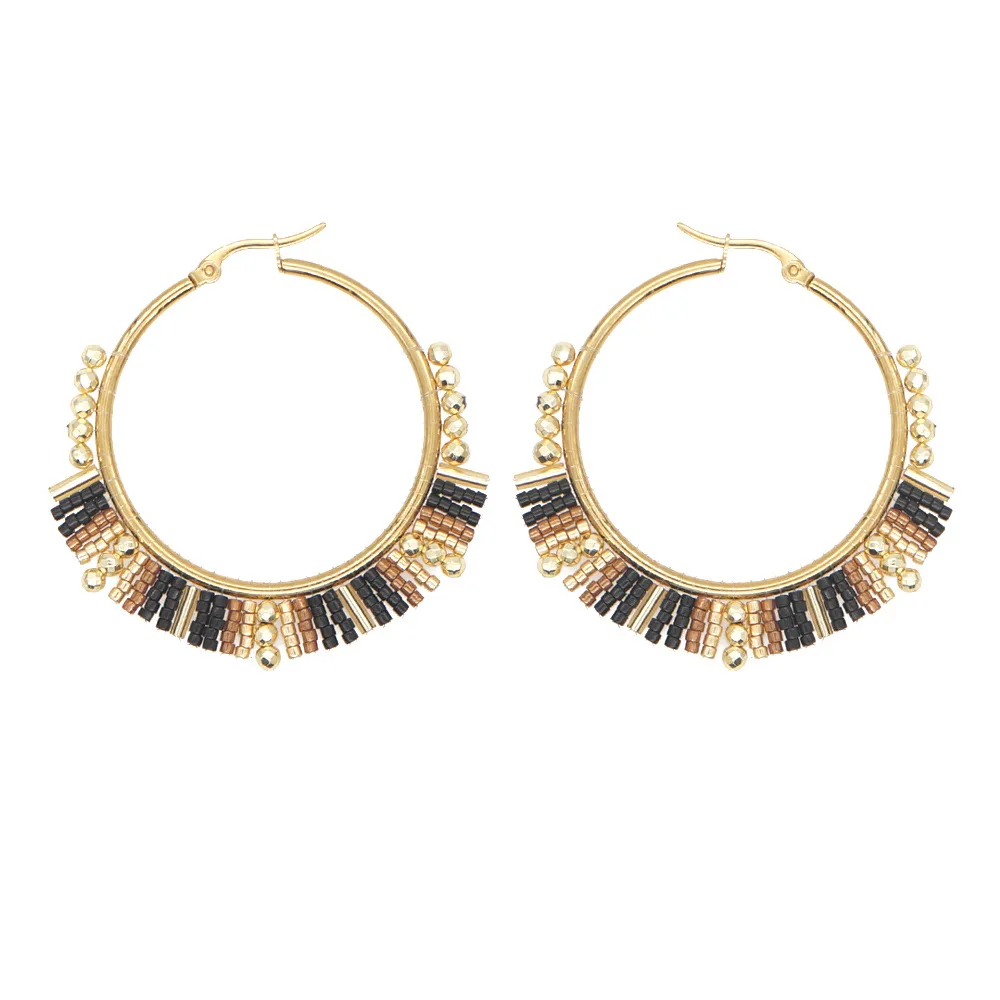 Pendientes de círculo grande p - Tassel Earrings Boho reseña y precio