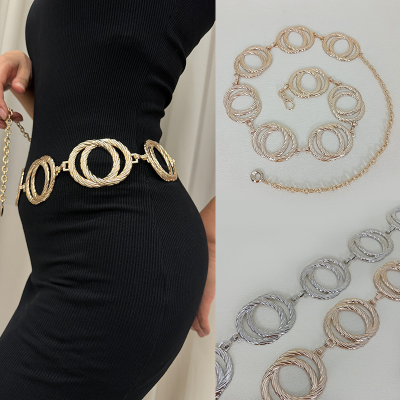Cadena de cintura de diseñador - Women'S Jeans Accessories Chain reseña y precio