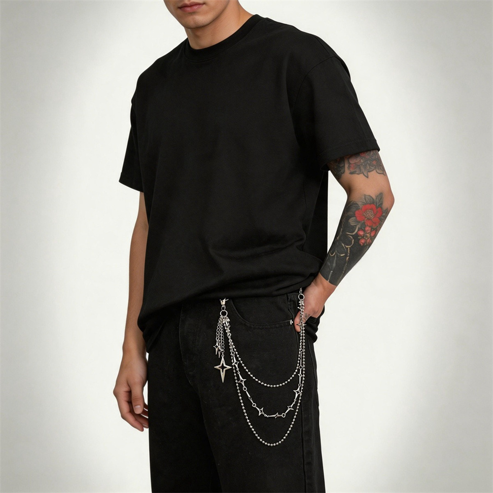Cadena de pantalón con colgant - Women'S Jeans Accessories Chain reseña y precio