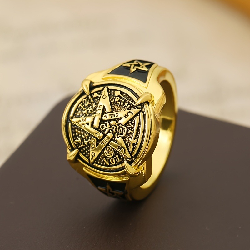Anillo único con pentagrama eg - Women Accessories Egypt reseña y precio
