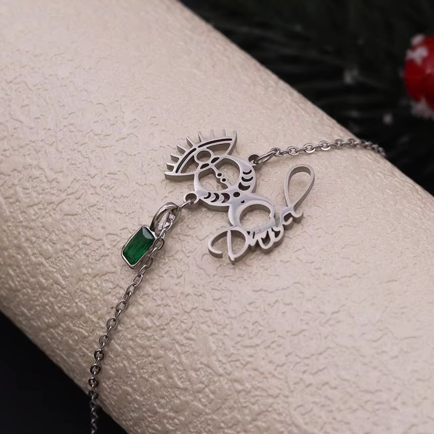 Pulsera Todorova con Nombre Pe - Evil Eye Bracelet reseña y precio