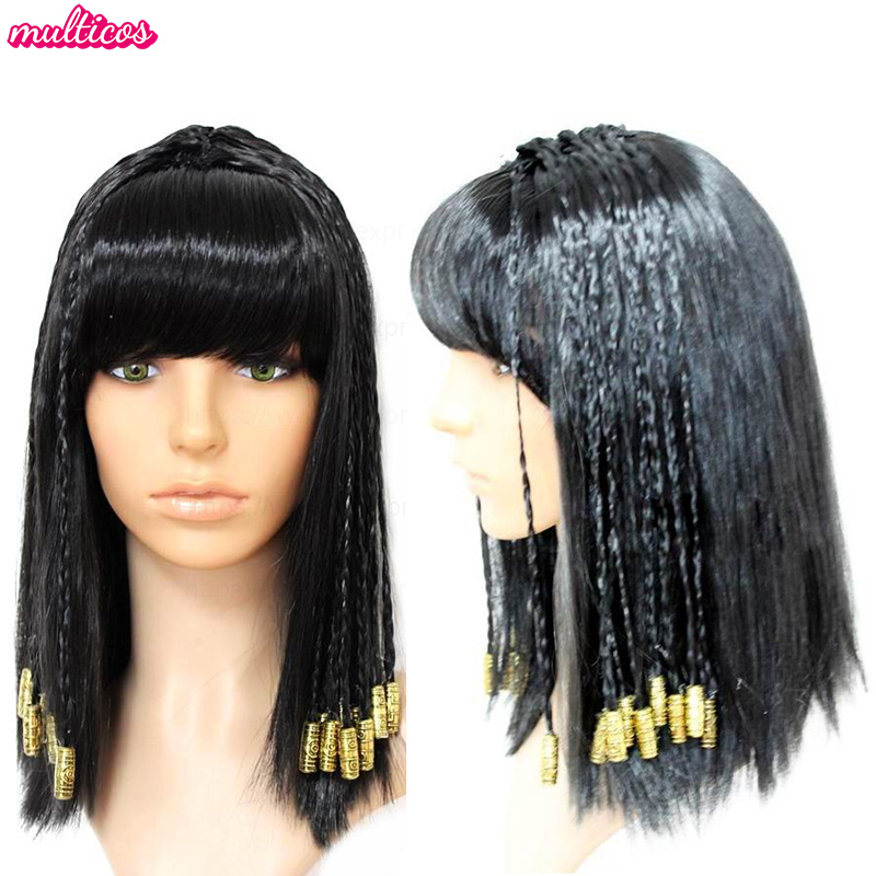 Peluca de Cleopatra para mujer - Women Accessories Egypt reseña y precio