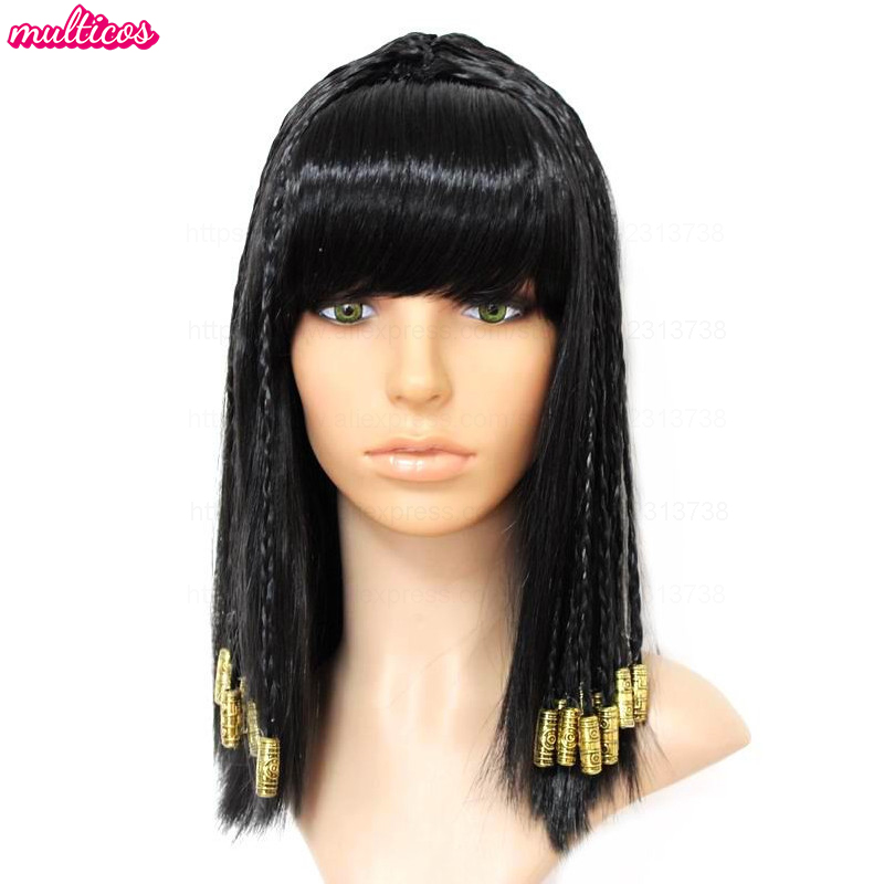 Peluca de Cleopatra para mujer - Women Accessories Egypt reseña y precio