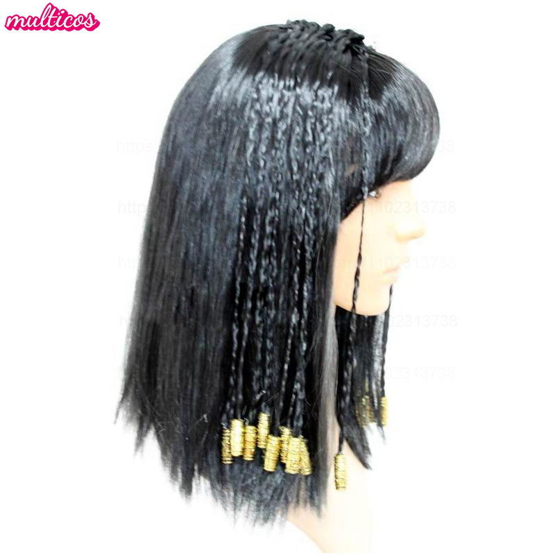 Peluca de Cleopatra para mujer - Women Accessories Egypt reseña y precio