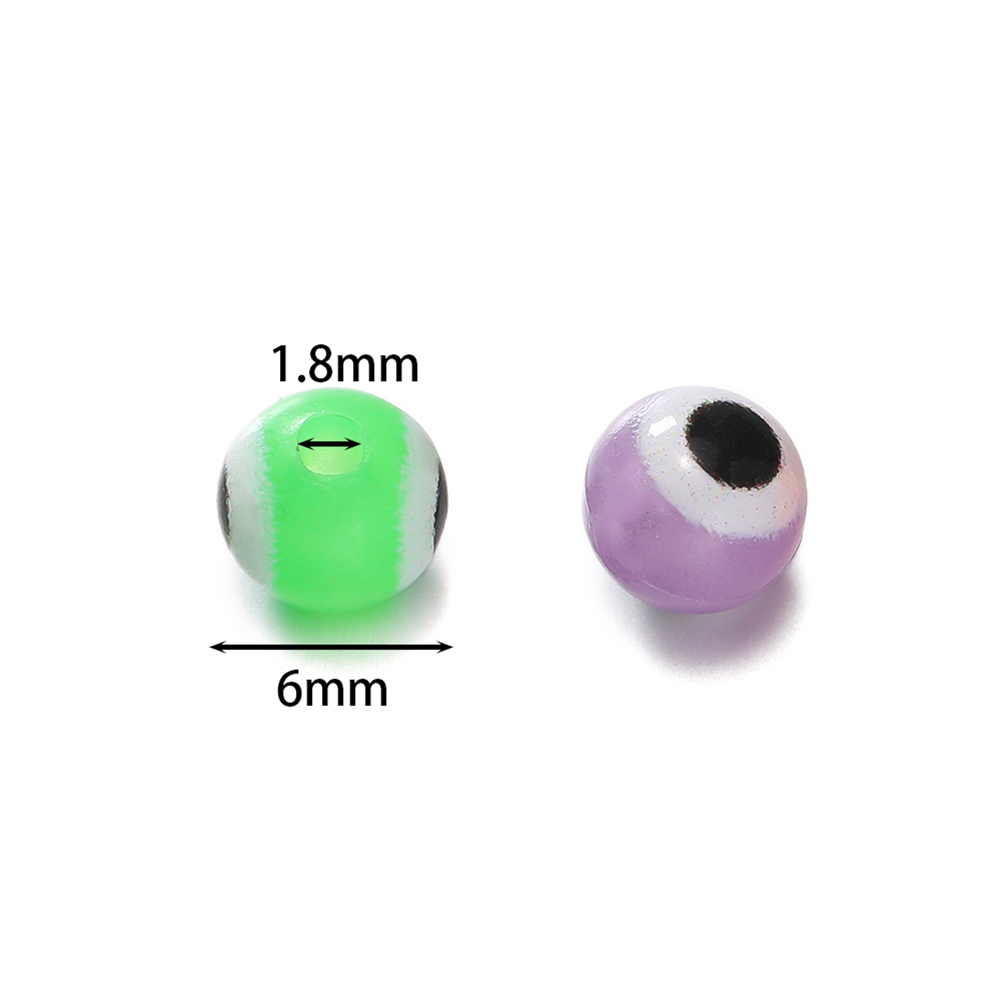 10 unids/lote de cuentas redon - Evil Eye Bracelet reseña y precio