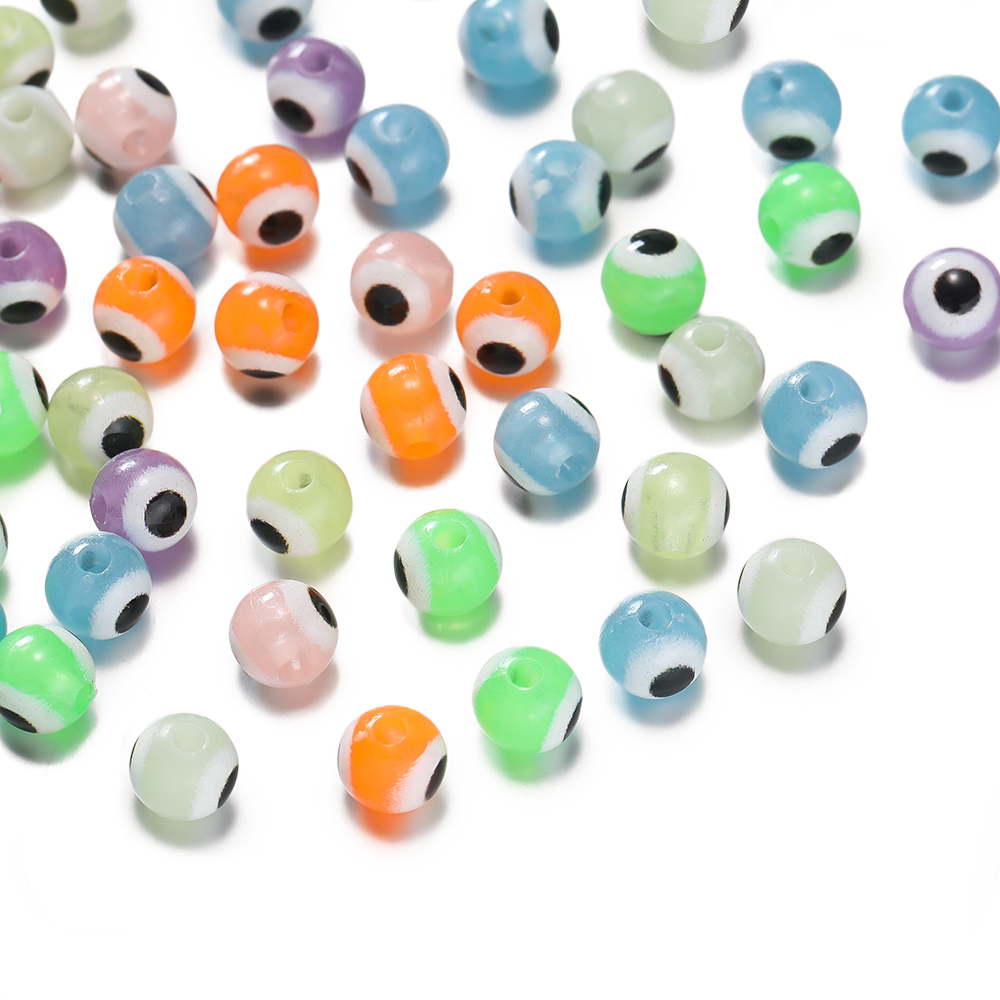 10 unids/lote de cuentas redon - Evil Eye Bracelet reseña y precio