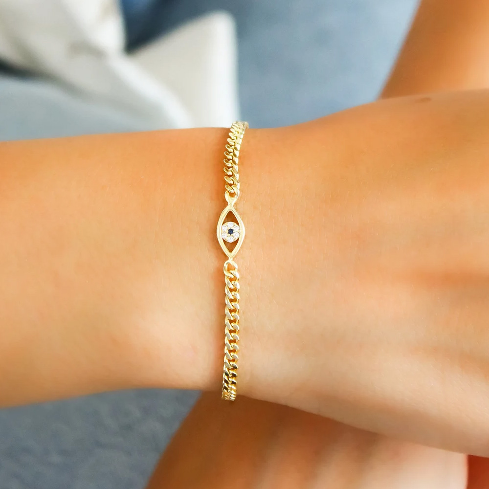 Stonefans-pulsera Simple de ma - Evil Eye Bracelet reseña y precio