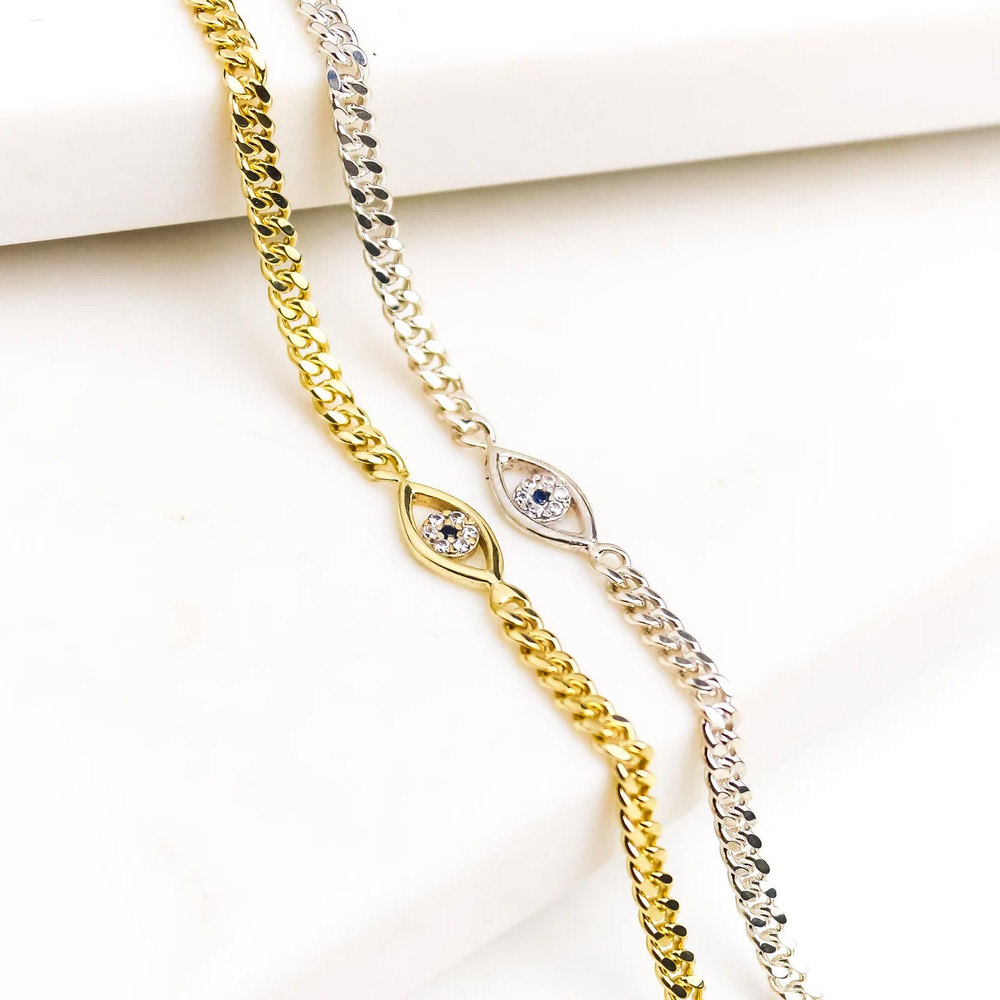 Stonefans-pulsera Simple de ma - Evil Eye Bracelet reseña y precio