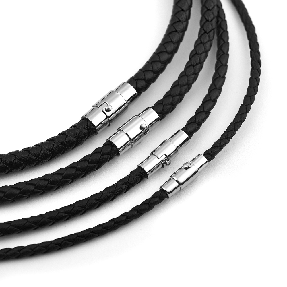 Collar de cuero de 45/50/60 cm - Women Accessories Chain reseña y precio