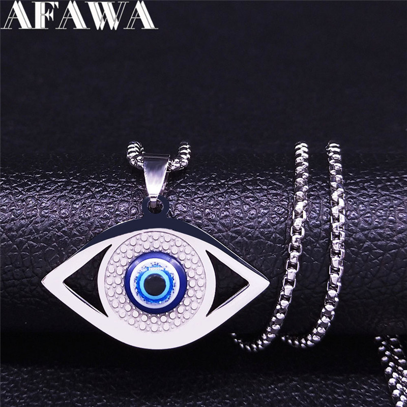 Collar y Pulsera de Acero Inox - Evil Eye Bracelet reseña y precio