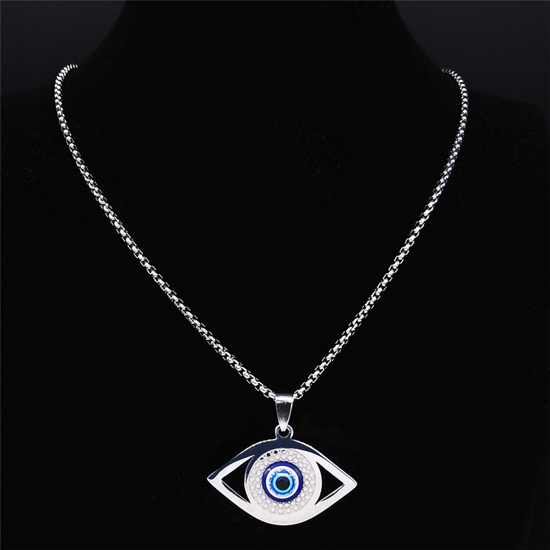 Collar y Pulsera de Acero Inox - Evil Eye Bracelet reseña y precio