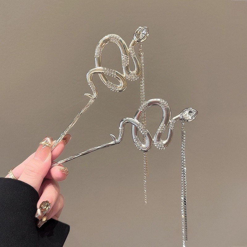 Palillos para el pelo de serpi - Women Accessories Chain reseña y precio