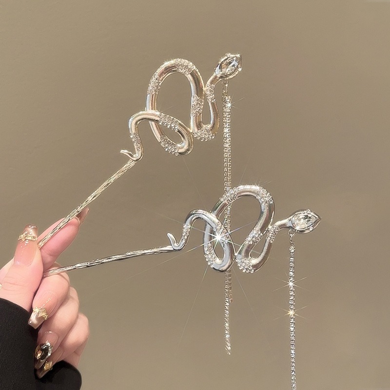 Palillos para el pelo de serpi - Women Accessories Chain reseña y precio