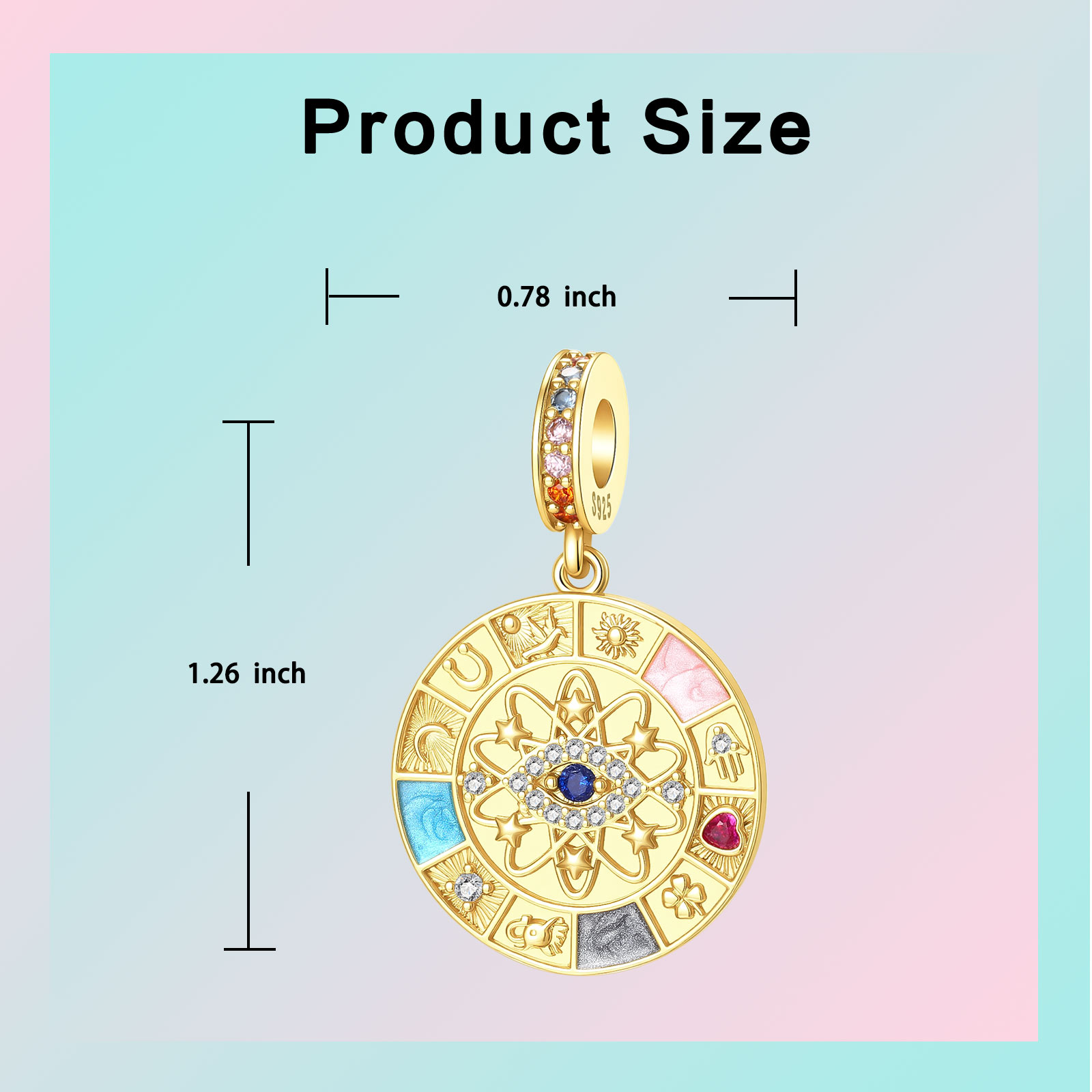 Amuleto de la Suerte de Plata  - Evil Eye Bracelet reseña y precio