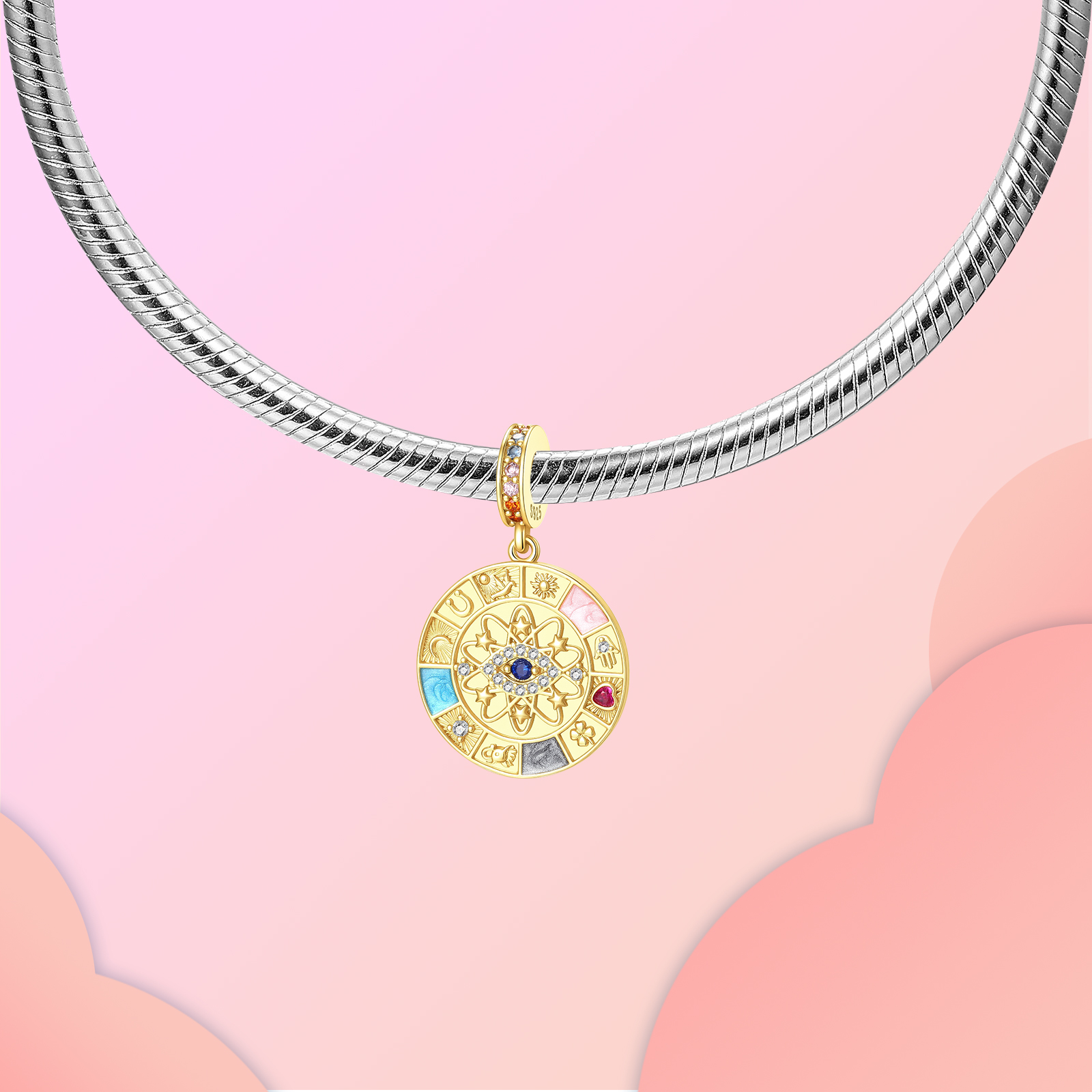 Amuleto de la Suerte de Plata  - Evil Eye Bracelet reseña y precio