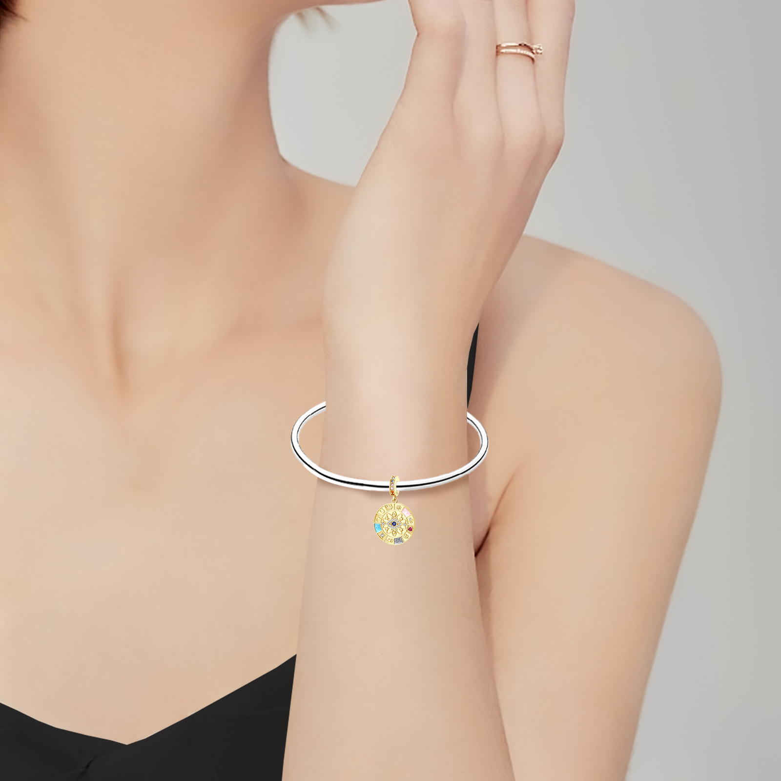 Amuleto de la Suerte de Plata  - Evil Eye Bracelet reseña y precio