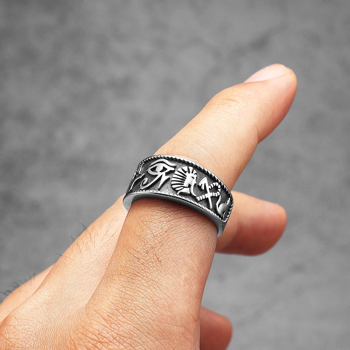 Anillos de tótem del ojo de Ho - Women Accessories Egypt reseña y precio